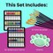 36 PCS Watercolor Paint Set for Adults, Kids, Beginner & Professional Artists - 36 Watercolor Tubes Set (12ml, 0.4oz), 10 Painting Brushes & 1 Palette | Vibrant Water Color Art Painting Supplies